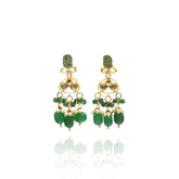 Farheen Polki Choker Set Mint - The Pashm